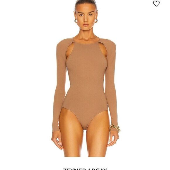 Zeynep Arcay Cutout Knit Bodysuit - Picture 2 of 9